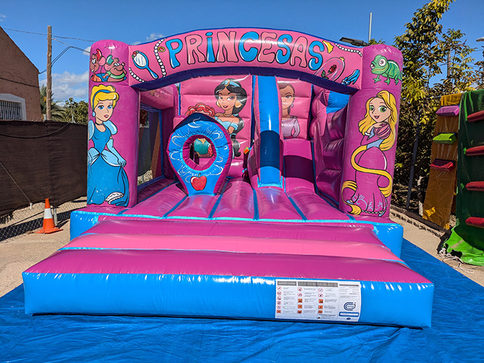 Castillos hinchables y colchonetas de Princesas