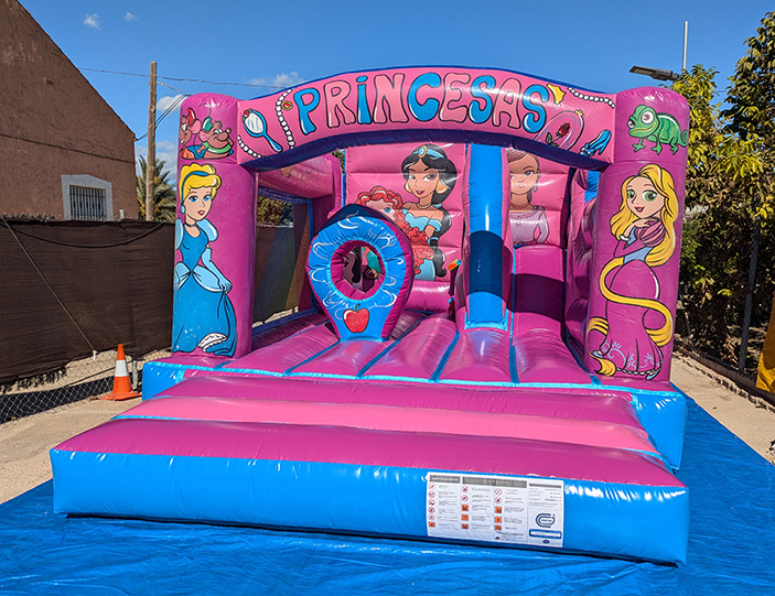Castillos hinchables y colchonetas de Princesas