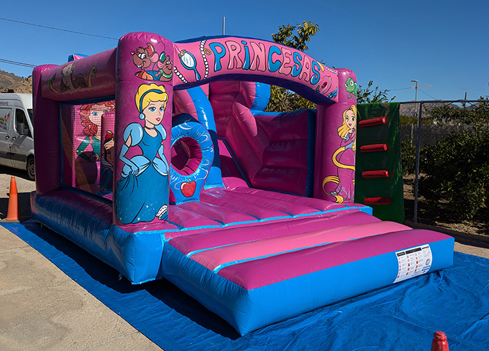 Castillos hinchables y colchonetas de Princesas