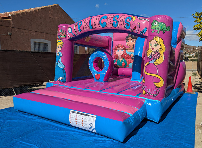 Castillos hinchables y colchonetas de Princesas