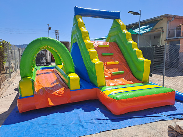 Combinado Acu�tico tobog�n + deslizadera