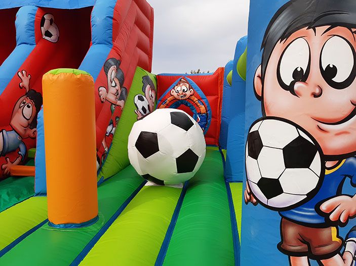 Castillo Hinchable combinado f�tbol