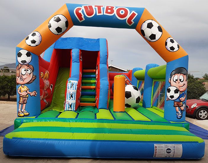 Castillo Hinchable combinado f�tbol