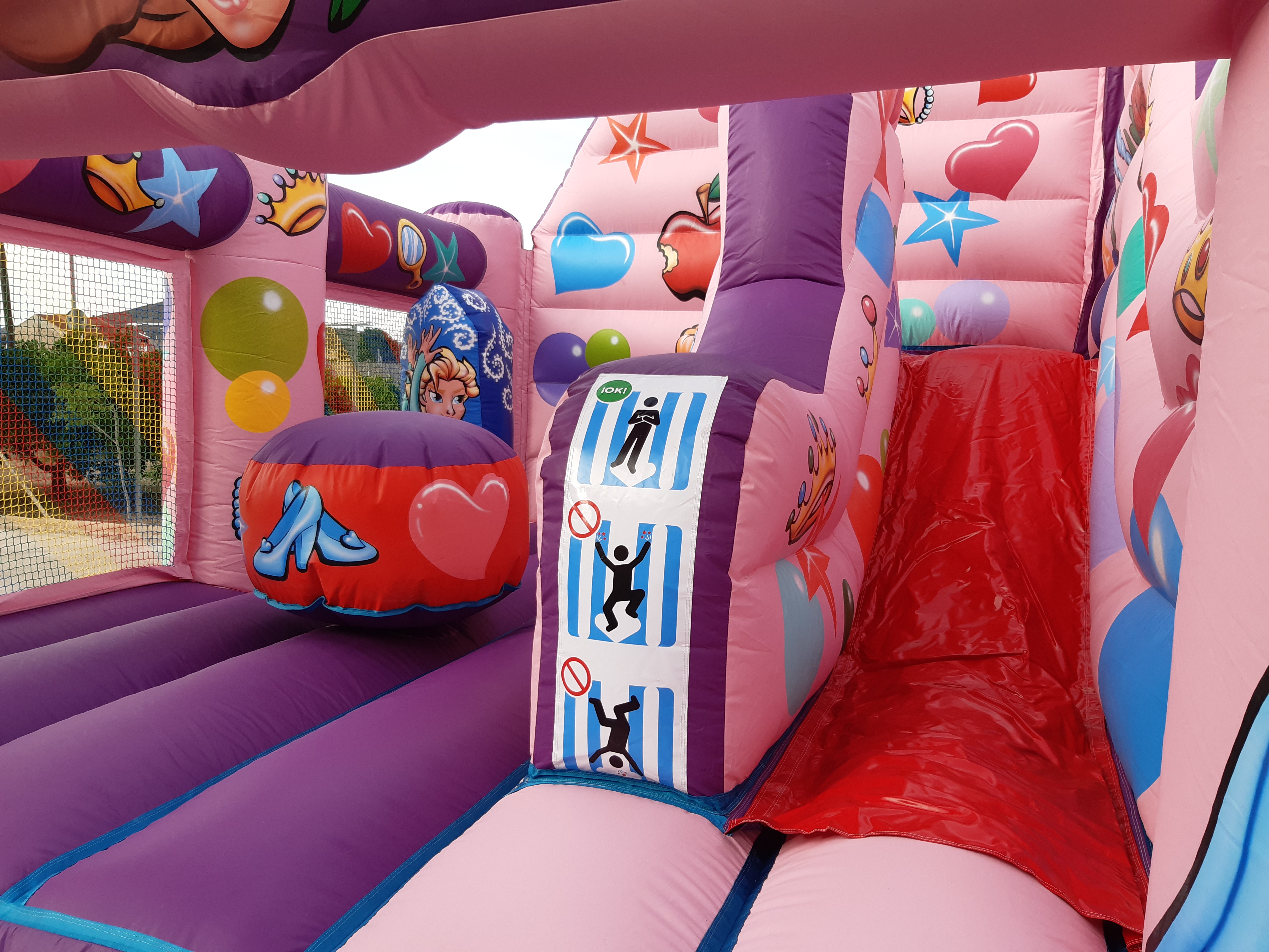 Princesas Disney - castillo hinchable