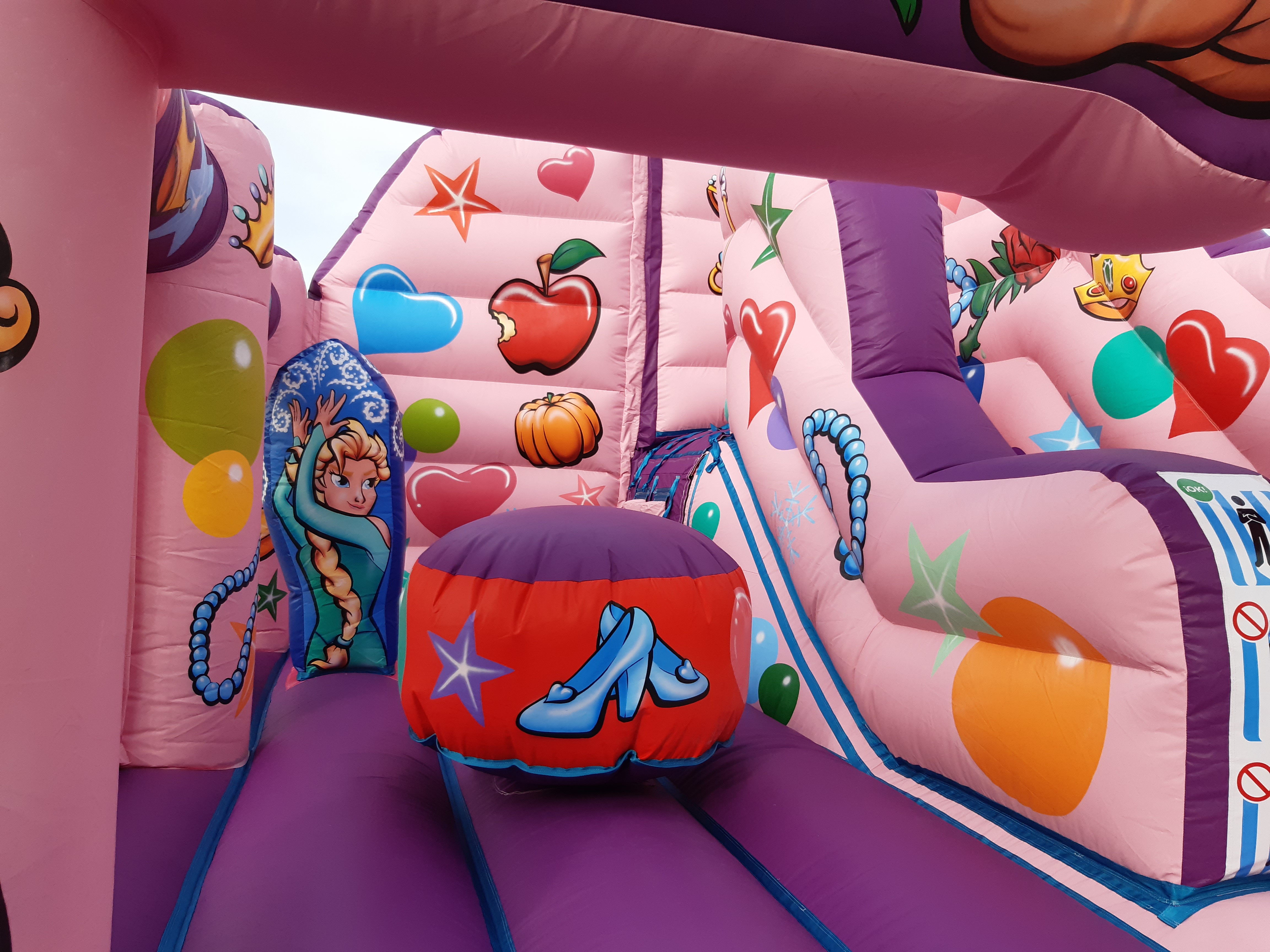Princesas Disney - castillo hinchable