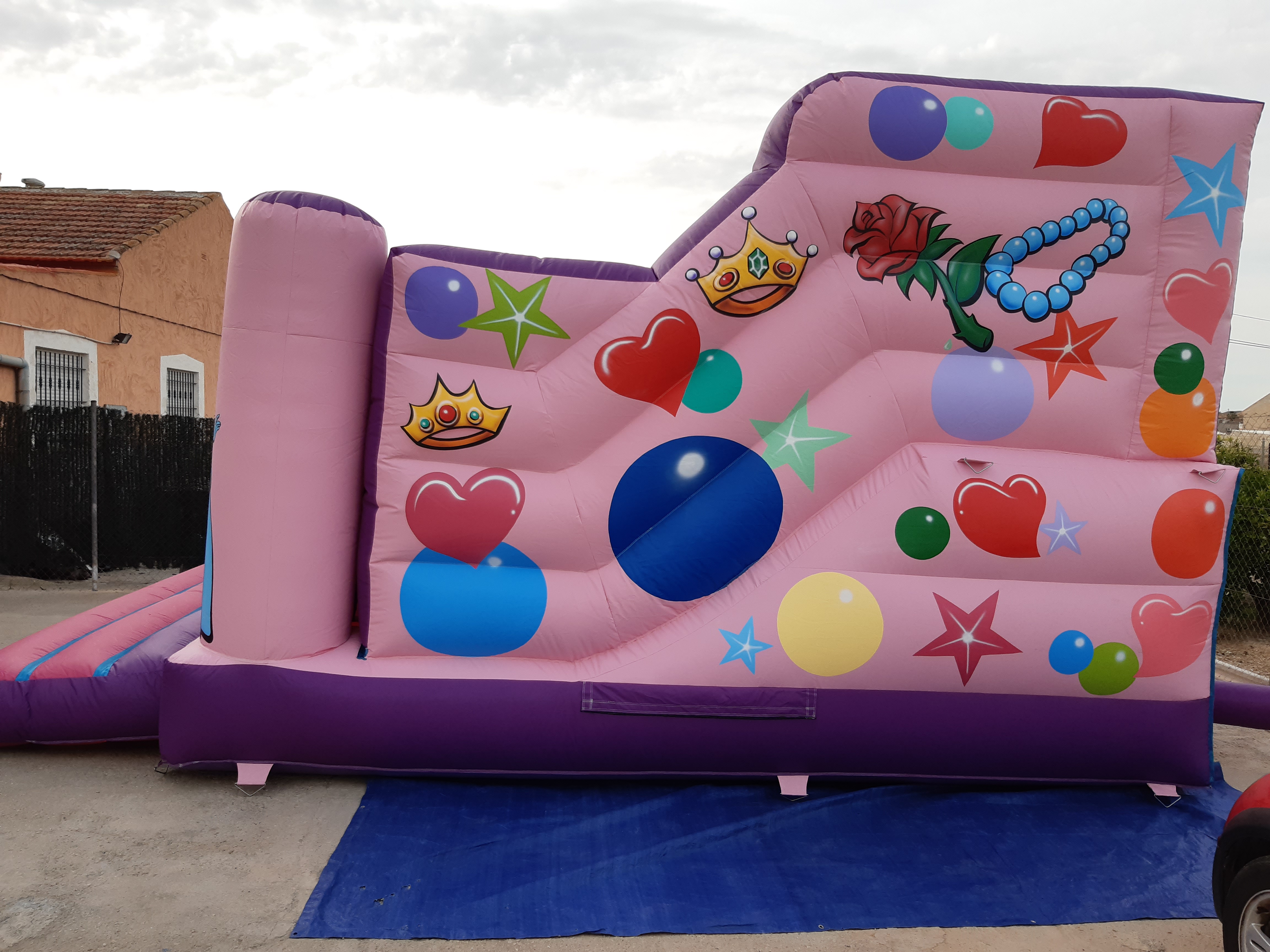 Princesas Disney - castillo hinchable