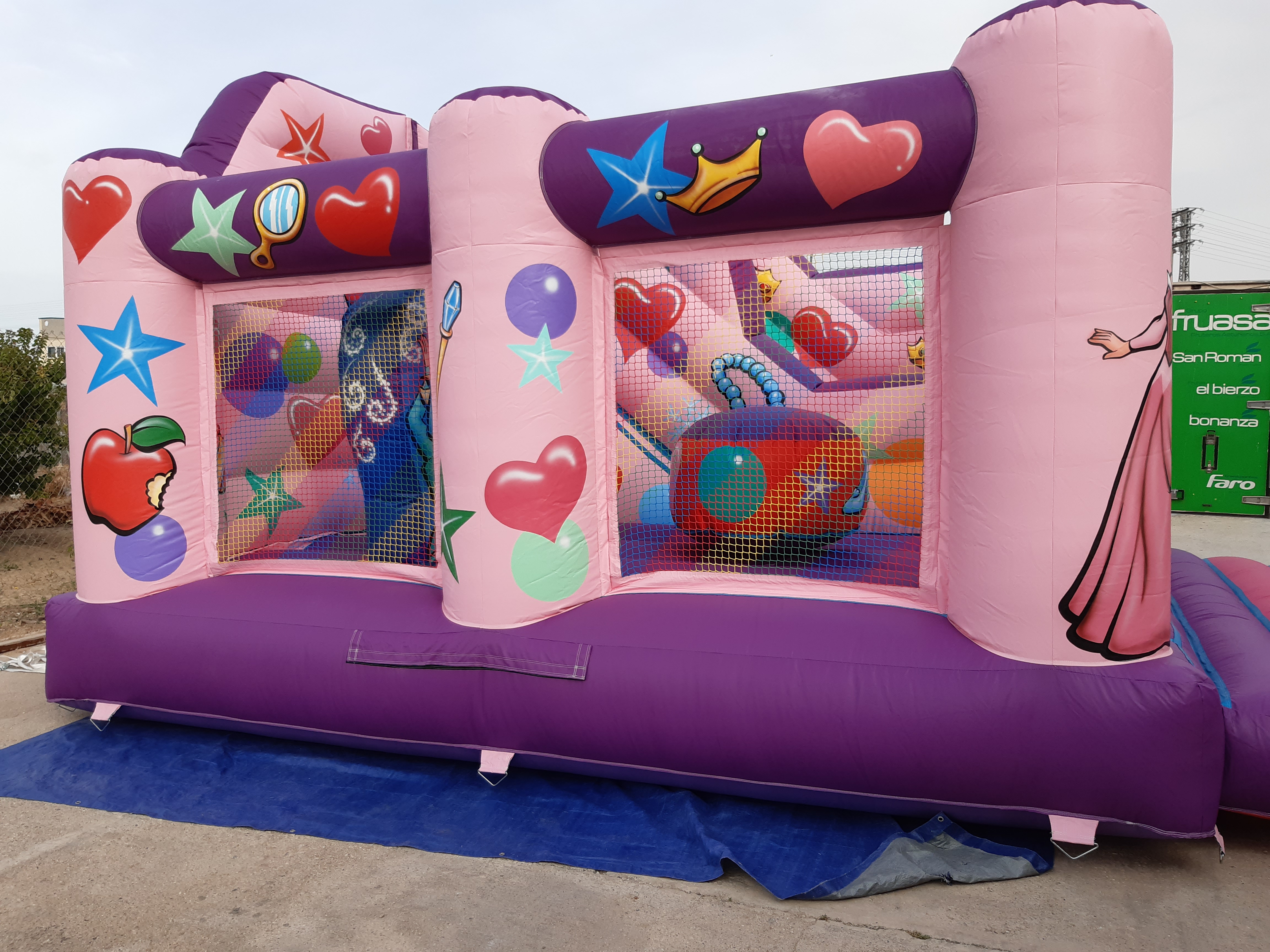 Princesas Disney - castillo hinchable