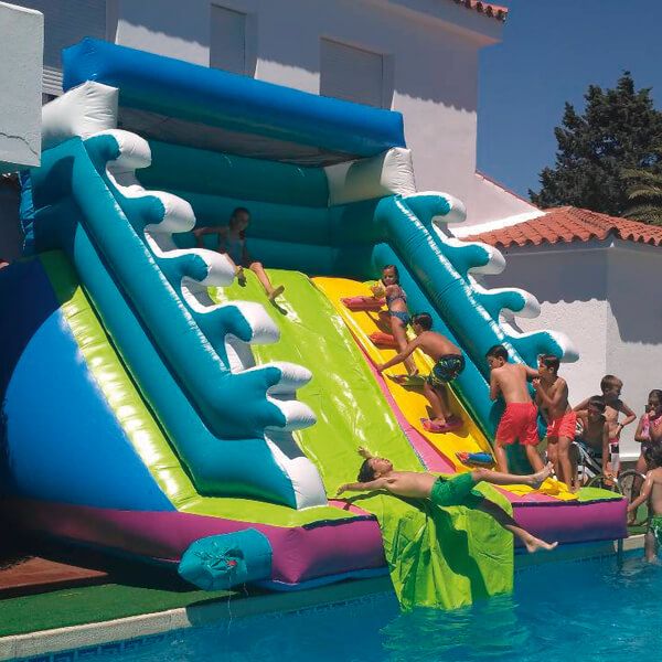Tobog?n acu?tico hinchable Alquiler de hinchables de agua