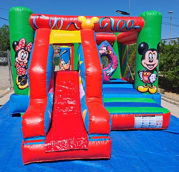 Castillo hinchable de Mickey Mouse