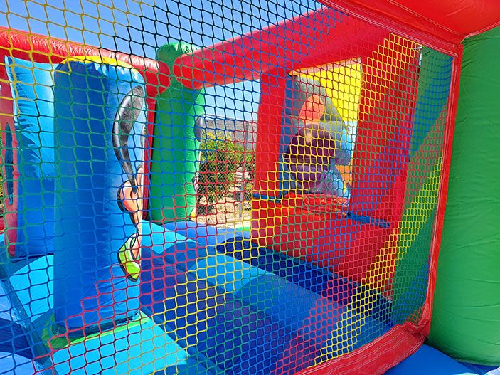 Castillo hinchable de Mickey Mouse