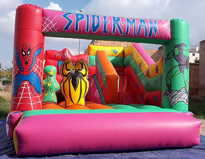 Castillo Hinchable Spiderman