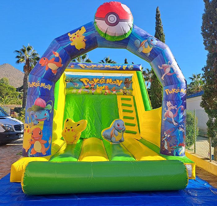 Tobog�n Pok�mon hinchable Pikachu